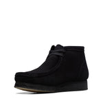 Clarks Original Wallabee Boot - Black Suede made in Vietnam (High Cut)