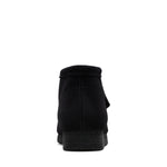 Clarks Original Wallabee Boot - Black Suede made in Vietnam (High Cut)