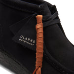 Clarks Original Wallabee Boot - Black Suede made in Vietnam (High Cut)