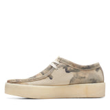 Men's Clarks Wallabee Cup Off White Camo Made in Vietnam New 2022