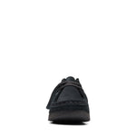 Kids Clarks Original Wallabee Low Older Black Suede