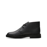 Kids Clarks Original Desert Boot O Black Leather