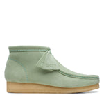 Clarks Original Men Wallabee Boot Green Suede