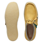 Clarks Wallabee Cup Amber Gold Suede Made in Vietnam