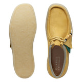 Clarks Wallabee Cup Amber Gold Suede Made in Vietnam