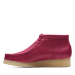 Clarks Original Women's Wallabee. Boot Berry Leather