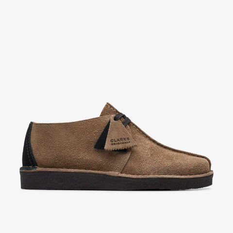 Clarks Originals Men s Desert Trek Dark Grey Suede Made in