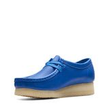 Women Clarks Original Wallabee. Bright Blue Lea "Made In Vietnam"