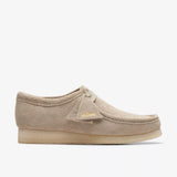 Clarks Men's Original Wallabee Pale Grey Suede Made In Vietnam"