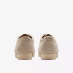 Clarks Men's Original Wallabee Pale Grey Suede Made In Vietnam"