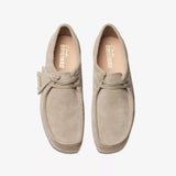 Clarks Men's Original Wallabee Pale Grey Suede Made In Vietnam"