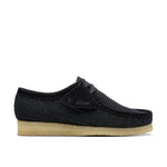 Clarks Men's Original Wallabee Black Mesh Made In Portugal"