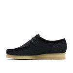 Clarks Men's Original Wallabee Black Mesh Made In Portugal"