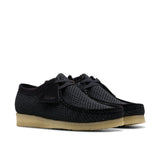 Clarks Men's Original Wallabee Black Mesh Made In Portugal"