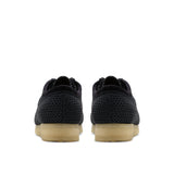 Clarks Men's Original Wallabee Black Mesh Made In Portugal"