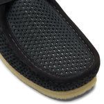 Clarks Men's Original Wallabee Black Mesh Made In Portugal"