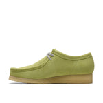 Clarks Men's Original Wallabee Pale Lime Suede Made In Vietnam"