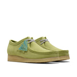 Clarks Men's Original Wallabee Pale Lime Suede Made In Vietnam"