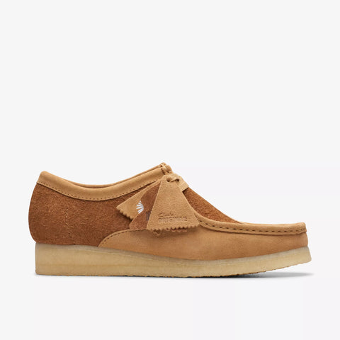 Clarks Men's Original WALLABEE TAN COMBINATION Made In Vietnam