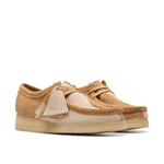 NEW WOMEN'S WALLABEE MID TAN COMBINATION 2024