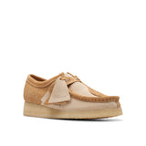 NEW WOMEN'S WALLABEE MID TAN COMBINATION 2024