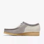 Clarks Men's Original WALLABEE GREY/OFF WHITE Made In Vietnam"