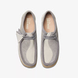 Clarks Men's Original WALLABEE GREY/OFF WHITE Made In Vietnam"