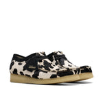 Clarks Men's Original WALLABEE COW PRINT HAIRON Made In Vietnam