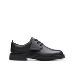 Kids Clarks Original Desert London O Black Leather