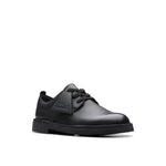 Kids Clarks Original Desert London O Black Leather