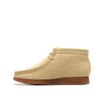 Kids Clarks Original Wallabee Boot Maple Suede