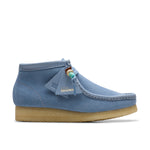 Clarks Original Women's Wallabee Boot. Powder Blue Suede Made in Vietnam