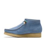 Clarks Original Women's Wallabee Boot. Powder Blue Suede Made in Vietnam