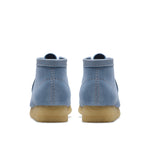 Clarks Original Women's Wallabee Boot. Powder Blue Suede Made in Vietnam