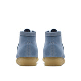 Clarks Original Women's Wallabee Boot. Powder Blue Suede Made in Vietnam