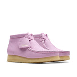 Clarks Original Women's Wallabee Boot. Mauve Leather Made in Vietnam