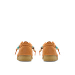 Clarks Original Women's Wallabee. Pale Peach Suede Made in Vietnam