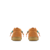 Clarks Original Women's Wallabee. Pale Peach Suede Made in Vietnam