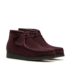 Clarks Original Men Wallabee Boot Purple Grape Suede Made in Vietnam