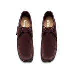 Clarks Original Men Wallabee Boot Purple Grape Suede Made in Vietnam