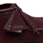 Clarks Original Men Wallabee Boot Purple Grape Suede Made in Vietnam