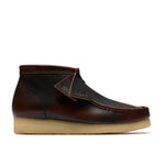Clarks Original Men Wallabee Boot Dark Tan Combi Made in Vietnam