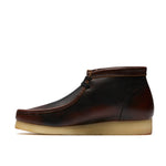 Clarks Original Men Wallabee Boot Dark Tan Combi Made in Vietnam