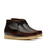 Clarks Original Men Wallabee Boot Dark Tan Combi Made in Vietnam
