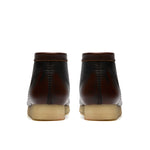 Clarks Original Men Wallabee Boot Dark Tan Combi Made in Vietnam