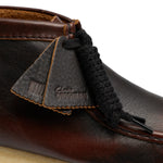 Clarks Original Men Wallabee Boot Dark Tan Combi Made in Vietnam