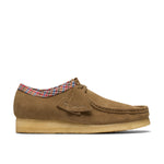 Clarks Mans Wallabee Denim Sinteties (Blou) 