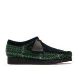 Clarks Mans Wallabee Denim Sinteties (Blou) 