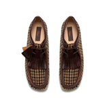 Clarks Mans Wallabee Denim Sinteties (Blou) 