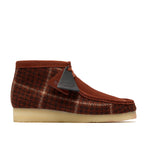 Clarks Original Men Wallabee Boot Rust Tweed Combination Made in Vietnam